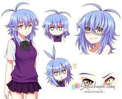 Custom Colored Character Reference Sheet Anime Style Art Commission Sketchmob Hire paige_iscreative to draw a character ref sheet safely and easily using the art commissions platform artists&clients. custom colored character reference