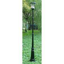 Amazon Com Gamasonic Gs 94s 7 Foot Tall Victorian Solar Lamp Post With One Head And Led Light Black Home Improvement Solar Lamp Post Solar Lamp Lamp Post