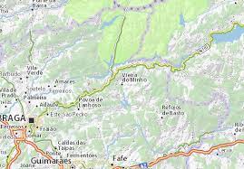 Vieira do minho, ave, norte, portugal, europe geographical coordinates: Michelin Landkarte Vieira Do Minho Stadtplan Vieira Do Minho Viamichelin