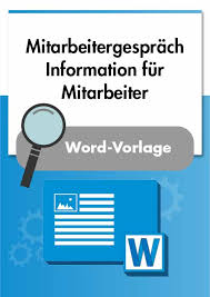 Es stehen bewerbungsschreiben für berufstätige und für auszubildende zum download bereit. Mitarbeitergesprach Information Fur Mitarbeiter Vorlage Muster Checkliste