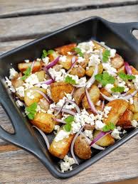 Les Petites Douceurs De Cricri Recette Pommes De Terre A La Grecque Recette Grecque Recette Pomme De Terre Recette