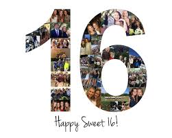 With online photo collage maker you can create photo collage online and free, create making photo collage online is so easy. Personalized Sweet 16 Birthday Party Decoration 16th Etsy In 2021 Birthday Photo Collage Birthday Gift Photo Sweet 16 Birthday Party