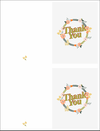 Maybe you would like to learn more about one of these? Floral Thank You Card