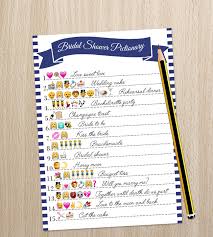 The person who writes down all the bridal shower phrases right first will be the winner. B R I D A L E M O J I P I C T I O N A R Y F R E E P R I N T A B L E Zonealarm Results