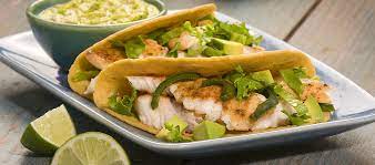 Combine the garlic powder, onion powder, paprika, oregano, chili powder, salt and pepper in a small bowl and mix to combine. Grilled Fish Tacos La Tortilla Factory