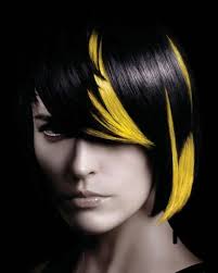 Black And Yellow Hair Style Hair Style With Images Hair Color For Black Hair Yellow Hair Elumen Hair Color