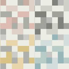 See more geometric wallpaper, blue geometric wallpaper, geometric wallpaper colorful, awesome geometric backgrounds, gold looking for the best geometric wallpaper? Square Geometric Aqua Yellow Pink White Grey Metallic Shimmer Retro Wallpaper Ebay