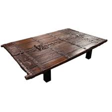 Building coffee tables isn't the only way to reuse old doors. Large Low Antique Chinese Door Coffee Table At 1stdibs