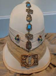 Lady January S Pith Helmet Back Pith Helmet Victorian Steampunk Headgear