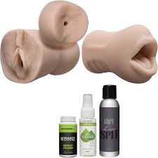 Doc Johnson Sasha Grey - Experience - 6 Piece Collection - P&A Double-Sided  Stoker, Deep Throat Stroker, Love Spit Lubricant, ULTRASKYN™ Refresh  Powder, Toy Cleaner, Discreet Storage Box - Vanilla : Amazon.ca: