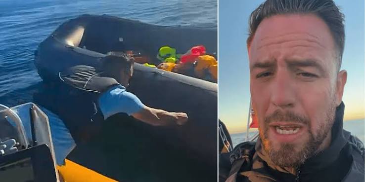 Danny Tommo: Police launch probe into activist over video of him slashing dinghy in English Channel