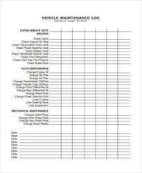 Excel Vehicle Maintenance Log Sada Margarethaydon Com