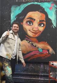 Painting Moana in 10 Minutes: Quick Art Tutorial