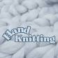 Hand Knitting On The Lawn