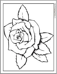 Rose printable small flower coloring pages. 73 Rose Coloring Pages Free Digital Coloring Pages For Kids