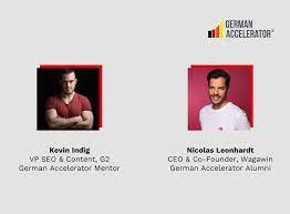 Nicolas cartier | nicholas chartier. Marketing During Tough Times German Accelerator