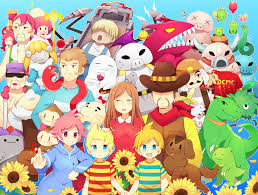 lucas, doseisan, kumatora, claus, duster, and 11 more (mother and 1 more)  drawn by 0mzum1 | Danbooru