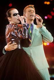 David Bowie Annie Lennox Performing Under Pressure At The Freddie Mercury Tribute Concert April 20th 1992 Freddie Mercury Tribute Concert Annie Lennox Bowie