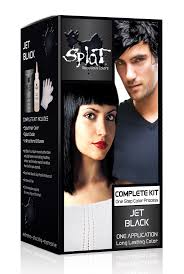 Splat 30 Wash Blue Envy Hair Color Kit Semi Permanent Blue