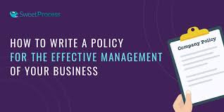 Download our free acceptable use policy template to cover the legal aspects of running your in this day and age, all online businesses and websites should invest in an acceptable use policy. How To Write A Policy The Only Guide You Need To Read Sweetprocess