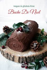 Buche De Noel Vegan Gluten Free Nirvana Cakery Recipe Vegan Christmas Recipes Vegan Christmas Buche De Noel Recipe