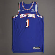 They're just seven wins away. Bobby Portis New York Knicks Kia Nba Tip Off 2019 Game Worn Statement Edition Jersey Knicks Debut Nba Auctions