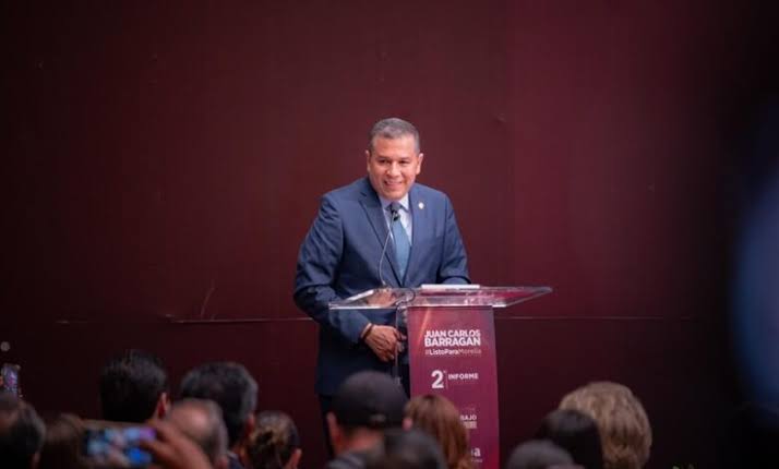 Estamos listos para Morelia": rinde Juan Carlos Barragán su Segundo Informe