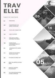 Related Image Table Of Contents Design Contents Page Design Yearbook Layouts