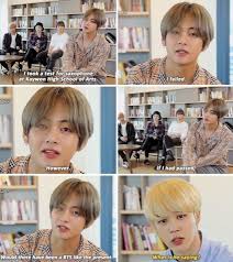 Bts Is Incomplete Without Our Little Alien Aka Tae He Is A Pure Angel Bts Kpop Memes Bts Bts Memes Hilarious