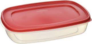 Shop for rubbermaid food storage containers at bed bath & beyond. Rubbermaid 7j76 Easy Find Lid Rectangle 24 Cup Food Storage Container Set Amazon De Kuche Haushalt