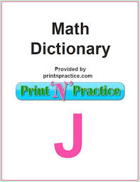 Math Words That Start With J Jump Joule Joint Probablility