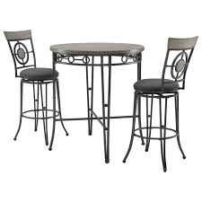 Boraam magellan 3 piece pub table set. Powell Barker 3 Piece Pub Table And Chair Set Bullard Furniture Pub Table And Stool Sets