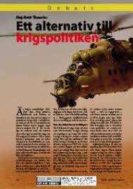Maj britt theorin, a swedish mep in the party of european socialists from 1995 onwards, was chairperson of the committee of women's rights and equality in the european parliament from. Maj Britt Theorin Ett Alternativ Till Krigspolitiken Globalarkivet
