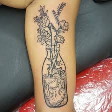 Anatomical heart tattoo with flowers meaning. Anatomical Heart Heart On My Sleeve Tattoo