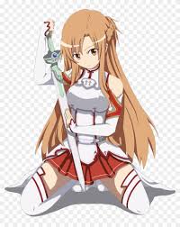 His main sword in alo is also black. Asuna Kirito Sinon Anime Sword Art Online Asuna Png Free Transparent Png Clipart Images Download