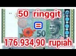 Jumlah ringgit malaysia x harga 1 ringgit malaysia per rupiah = total rupiah. Terungkap 50 Ringgit Berapa Rupiah Youtube