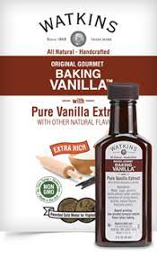 The gourmet section is gluten free and kosher certified. All Natural Baking Vanilla Watkins 1868