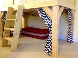 Clubhouse Bed Diy Bed Diy Kids Bed Bunk Beds With Stairs