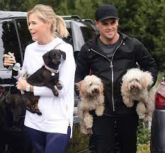 Anthony david mcpartlin obe (born 18 november 1975) is an english television presenter, tv producer, singer, comedian and actor. Ant Mcpartlin Carries His Two Adorable New Dogs On Relaxing Walk With Best Mate Dec S Wife Ali Astall