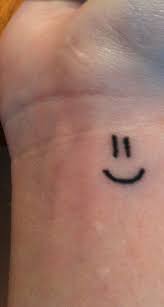 Searching the photos on our site will help you get inspiration, or even better, a tattoo artist near you that can help bring your ideas to life. Small Trippy Smiley Face Tattoo Novocom Top