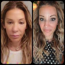 Natural bronzed makeup look for a quick cruise