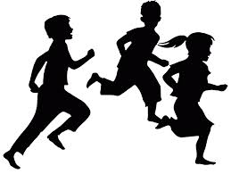 Black And White Kids Exercise Clipart Clipart Girl Child Silhouette Transparent Clipartfest Kids Silhouette Silhouette Silhouette Clip Art