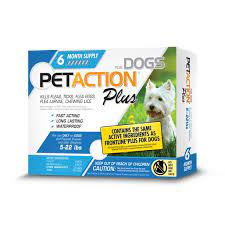 Petaction Plus Flea And Tick Treatment For Small Dogs 6 Monthly Treatments Walmart Com Walmart Com