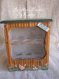 Pintura Folk Porta Ovos Galinha Dekor Dekorasyon