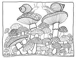 Incredible mushrooms coloring page to print and color for free. Mushrooms Coloring Pages Coloring Home