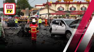 Anak 9 bulan meninggal dalam kereta. Lelaki Maut Kereta Meletup Dipercayai Akibat Mercun Bola