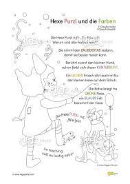 Gedichte schulen das sprachgefühl von kindern, wecken den spaß am sprachrhythmus und sind ein tolles konzentrationstraining! De Sw Kindergarten Kigaportal Fasching Hexe Hexen Farbe Farben Reim Gedicht Reimen Fasching Hexe Fasching Im Kindergarten Kindergarten Lieder