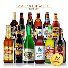 around the world beer gift set