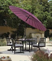 Shanghai Collar Tilt Market Umbrella In Plum Www Treasuregarden Com Outdoor Umbrella Outdoor Decor Garden Umbrella
