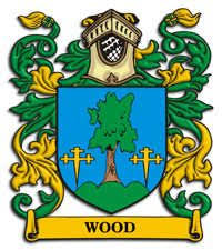 Wood Family Crest Family Crest Coat Of Arms Heraldry